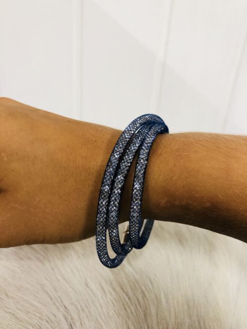 Hovedbilde Noma armbånd med swarovski krystaller - blå
