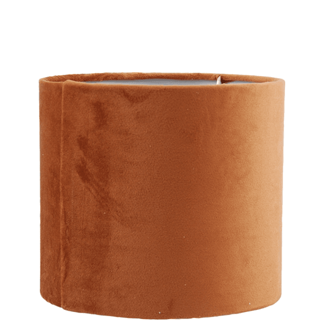 Hovedbilde Miljøgården lampeskjerm velvet lux orange small