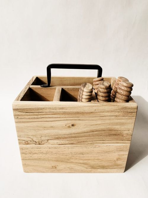 Hovedbilde Kasse akasie 15x15x20 cm