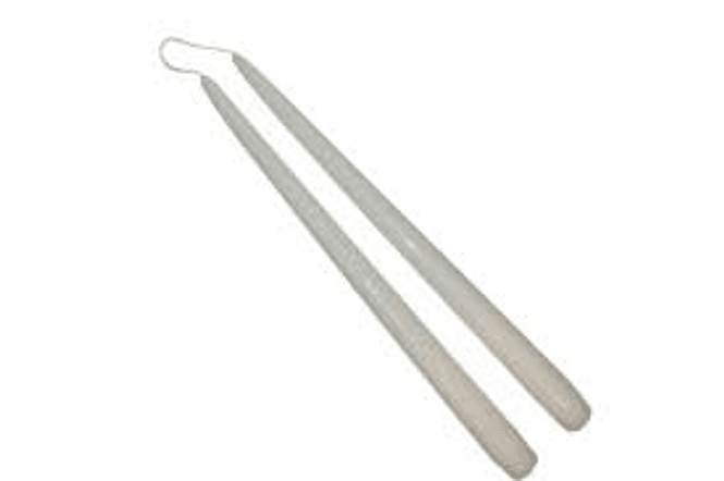 Hovedbilde Lak stagelys hvit ø2,2x32cm